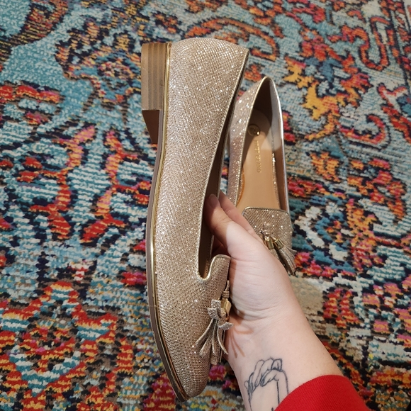 River Island Sparkle Tassel Loafers - Picture 4 of 6